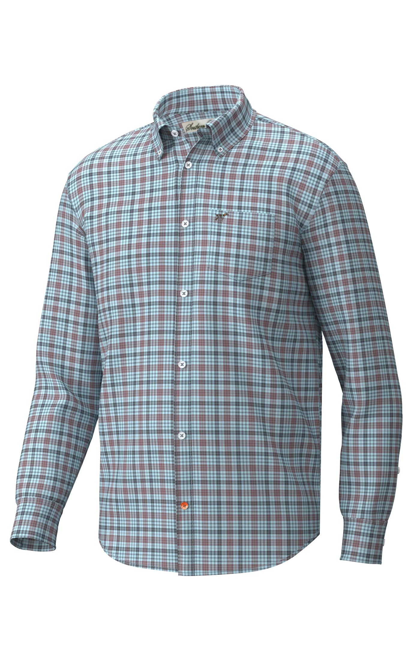 Hadley Stretch Button Down - Jasper Plaid