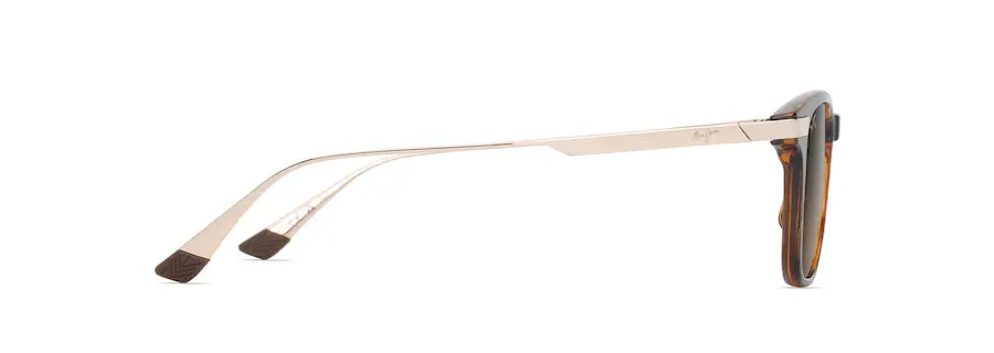 Mana'Olana Shiny Dark Havana & Gold w/ HCL® Bronze Lenses