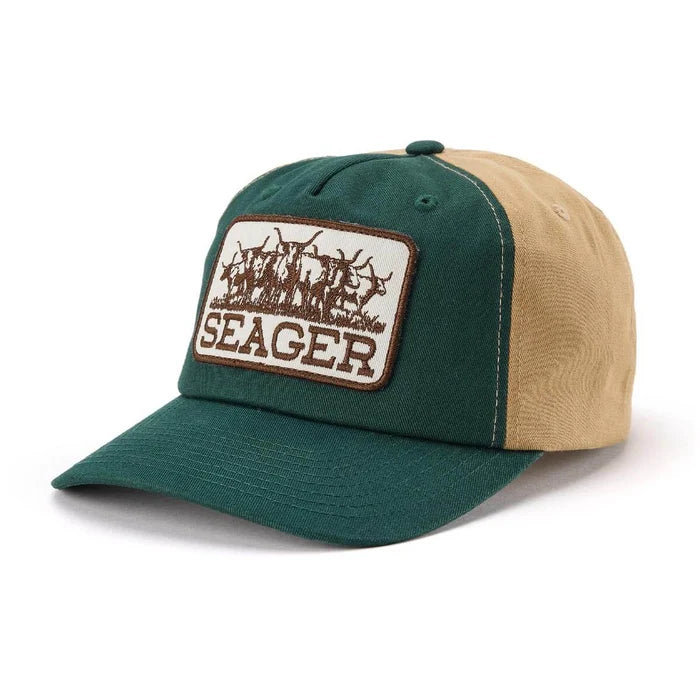 The Herd Snapback- Forest Green