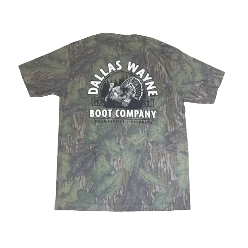 Dallas Wayne Camo Heritage Tee - Turkey - Mossy Oak Full Foliage
