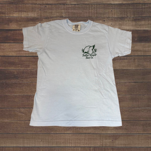 Youth Dallas Wayne Field Tee - Marsh Flight - Chambray