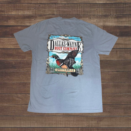 Dallas Wayne Field Tee - High Velocity - Granite