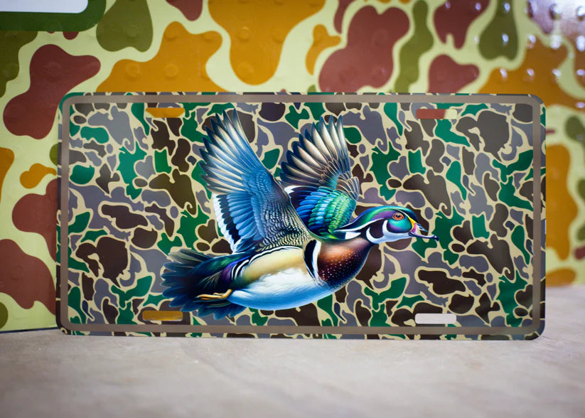 Wood Duck- Car Tag