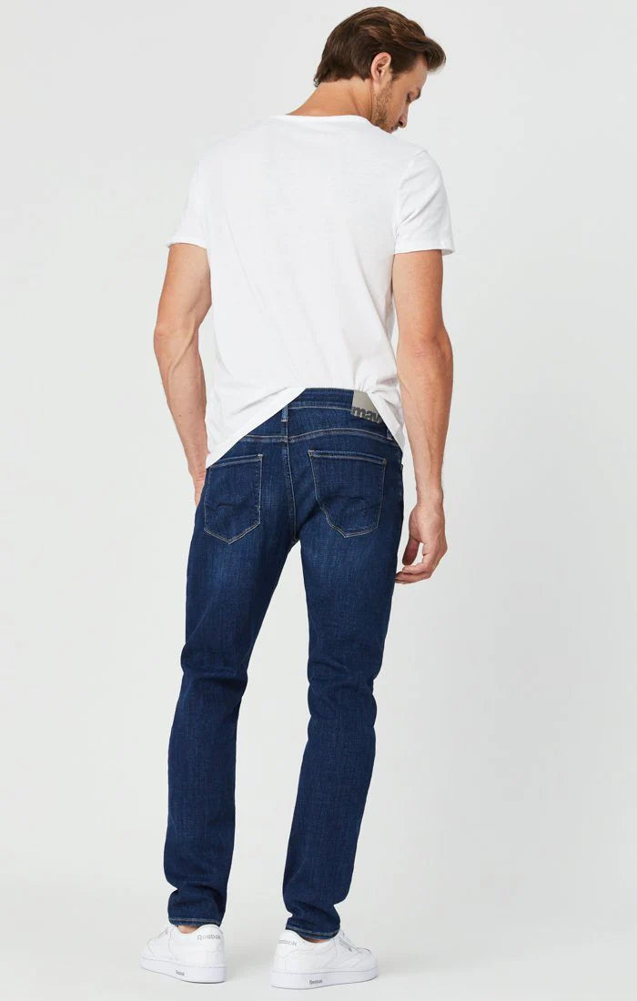 Zach Dark Feather Blue