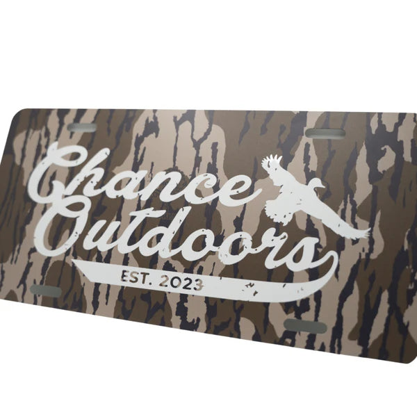 Chance Outdoors Bottomland License Plate