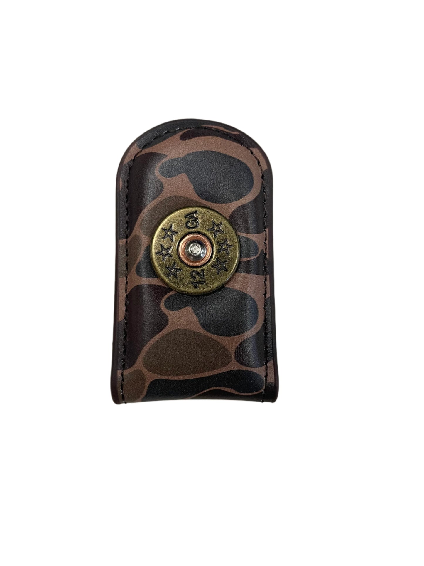 Shot Shell Old School Camo Money Clip