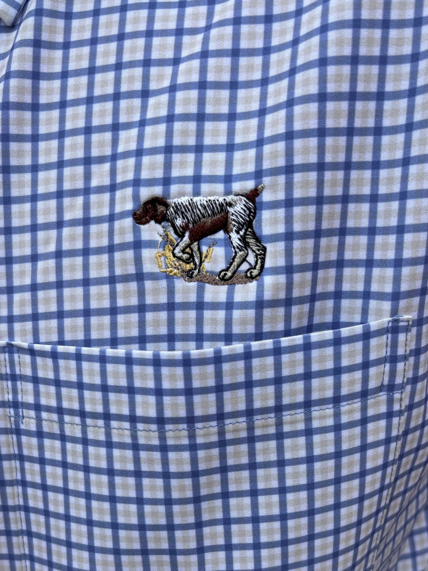 Dallas Wayne Pointer Button Up - Plum/Oyster/White