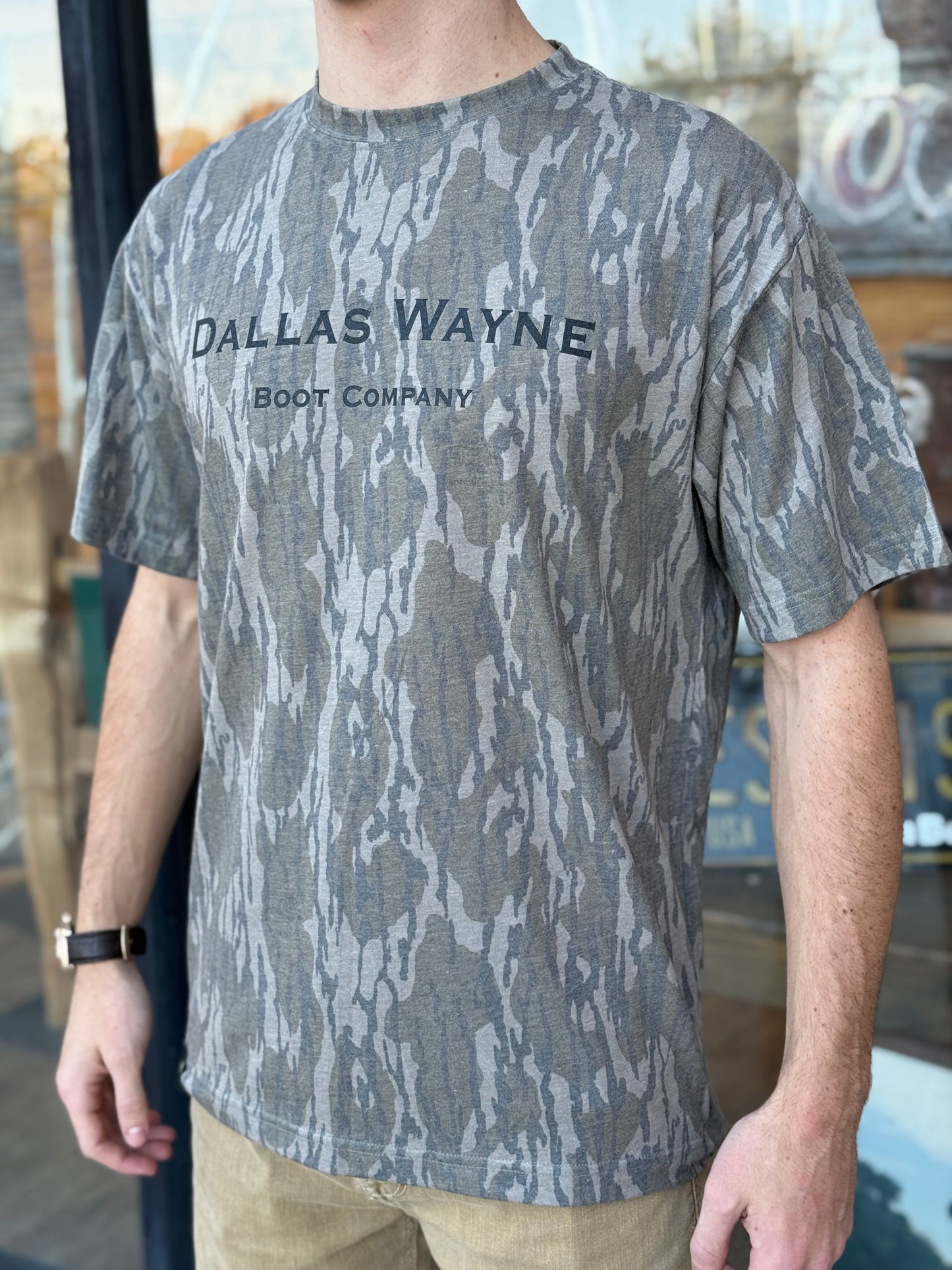 Mossy Oak Bottomland Tee - Dallas Wayne Boot Company