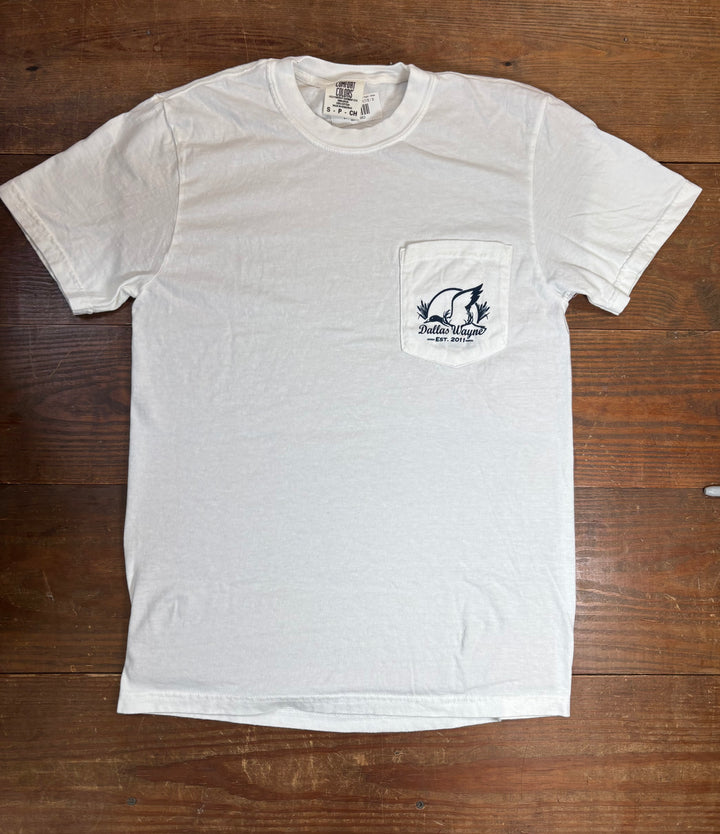 Dallas Wayne Field Tee - Freedom Flight - White