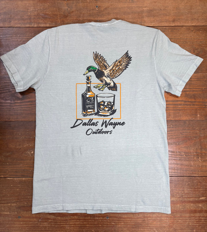 Dallas Wayne Field Tee - Winged Whiskey - Bay