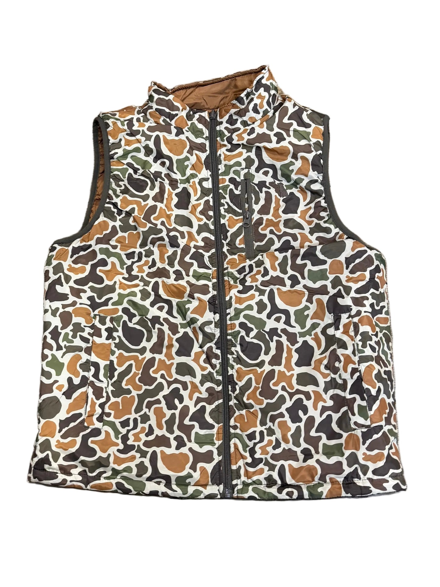 Duck Down Reversible Vest - Localflage Vintage