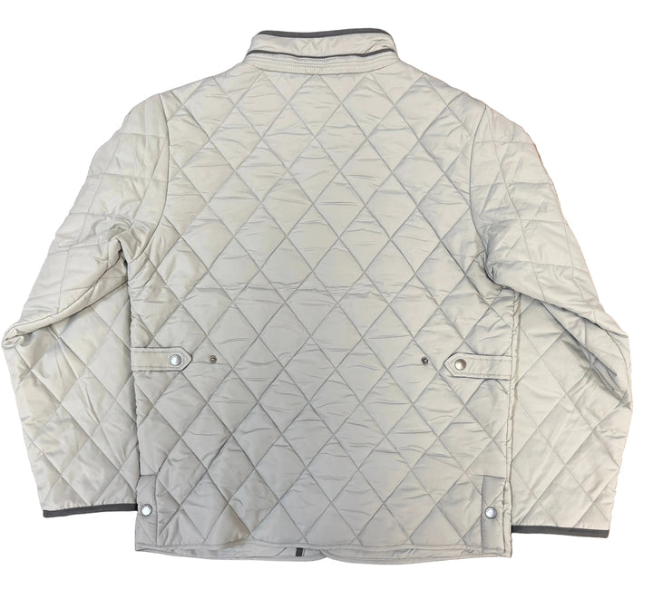 Diamond Quilted Jacket - Ash