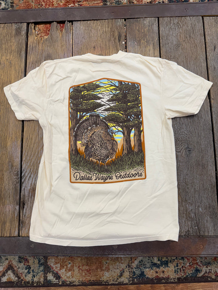 Dallas Wayne Field Tee - Longbeard - Ivory