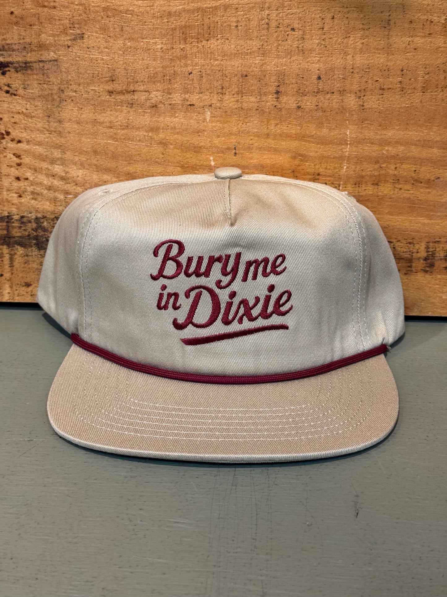 Bury Me In Dixie 84 Cotton Hat - Khaki