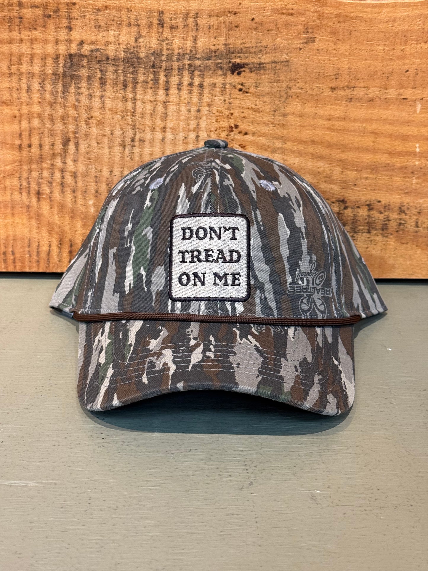 Don't Tread On Me Bottomland Camo Cotton Hat