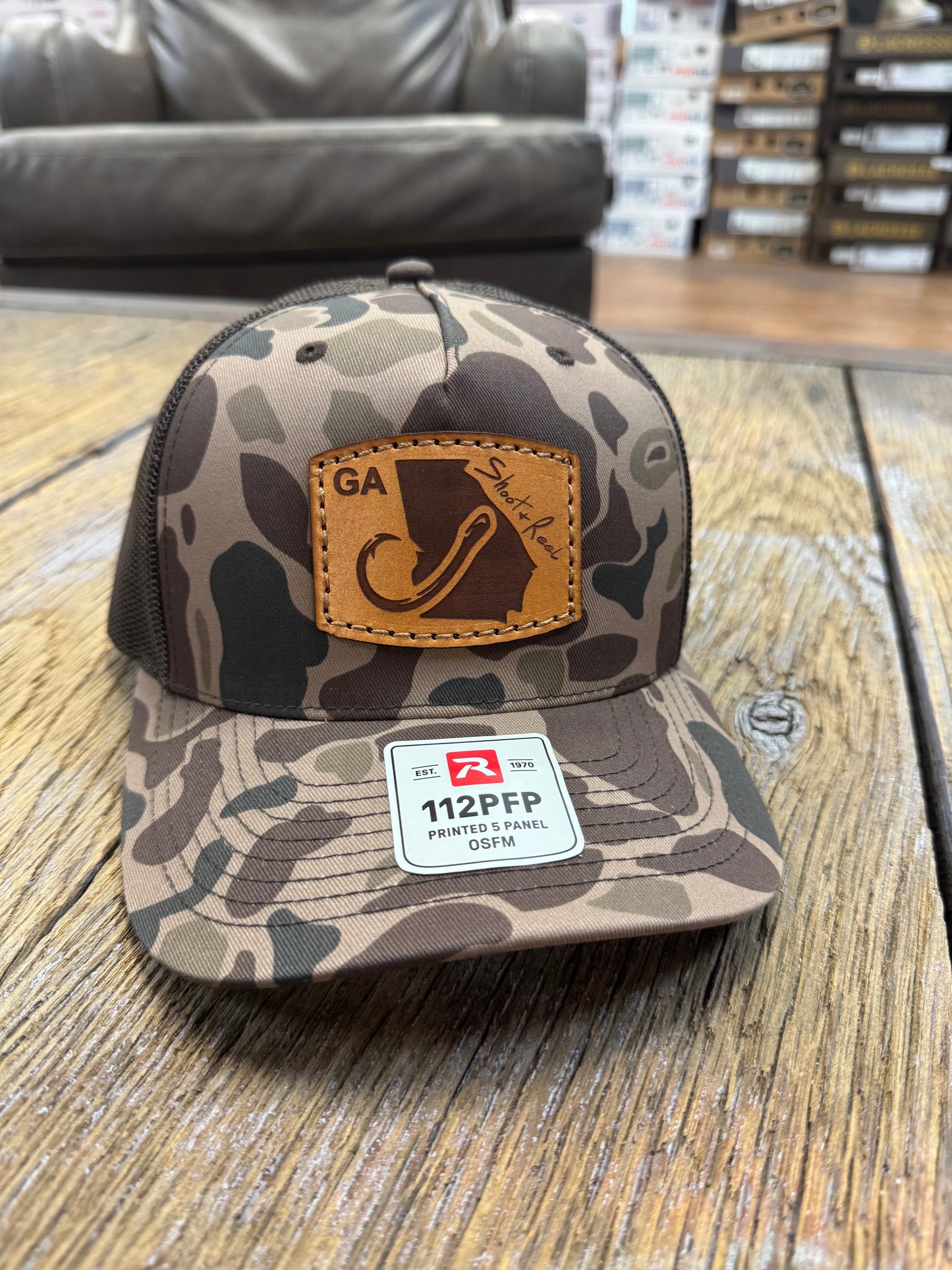 Bark Duck Camo GA Hook Patch