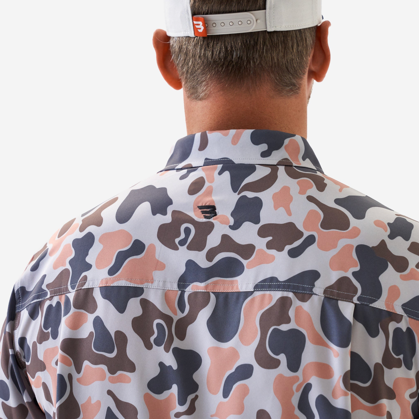 Performance Button Up - Vintage Camo