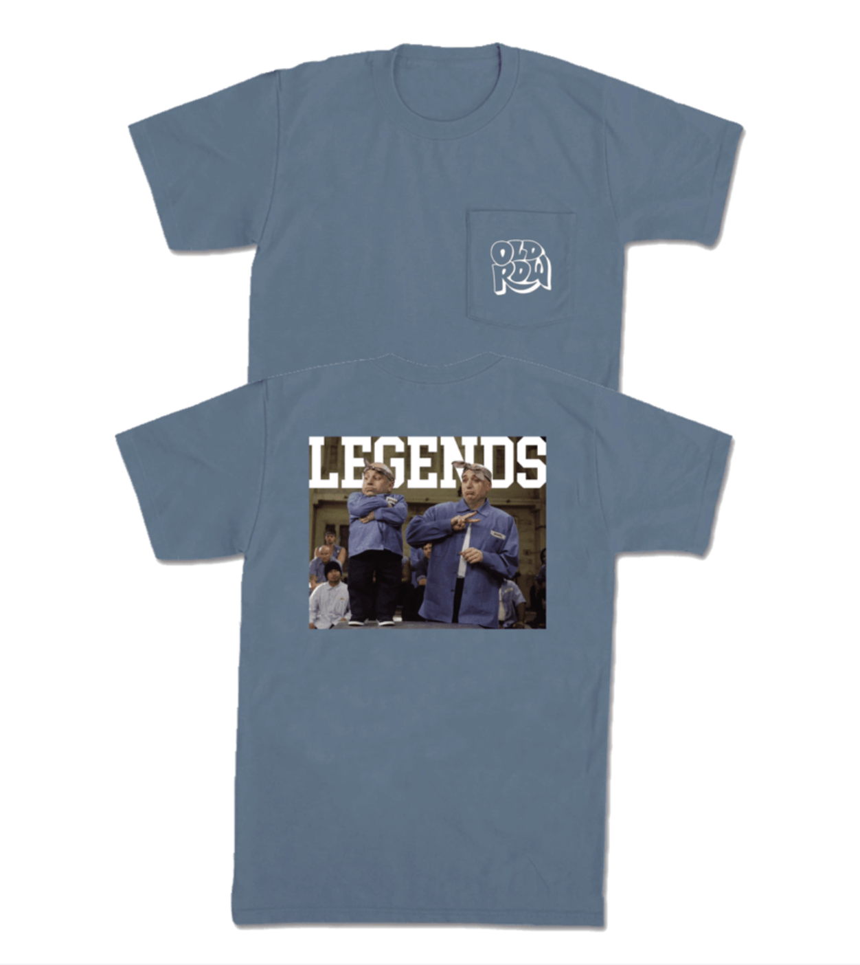 Start A Riot Pocket Tee - Blue Jean