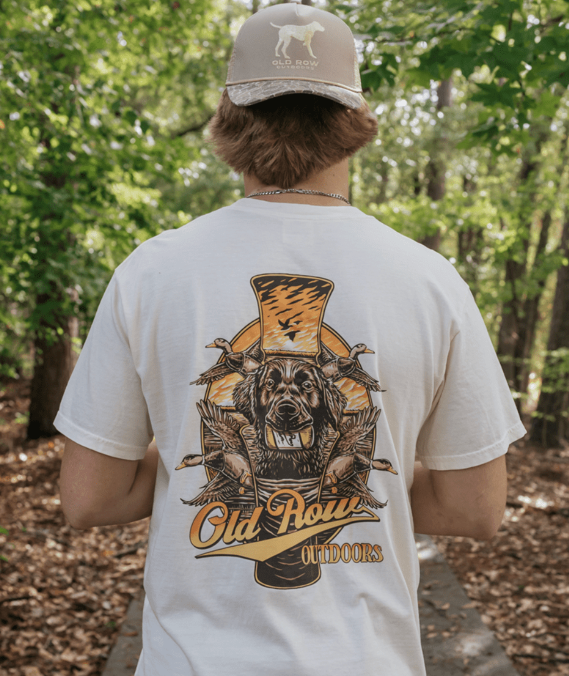 On The Hunt Pocket Tee - Ivory