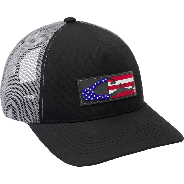 Drake Americana Flag Mesh Back Cap