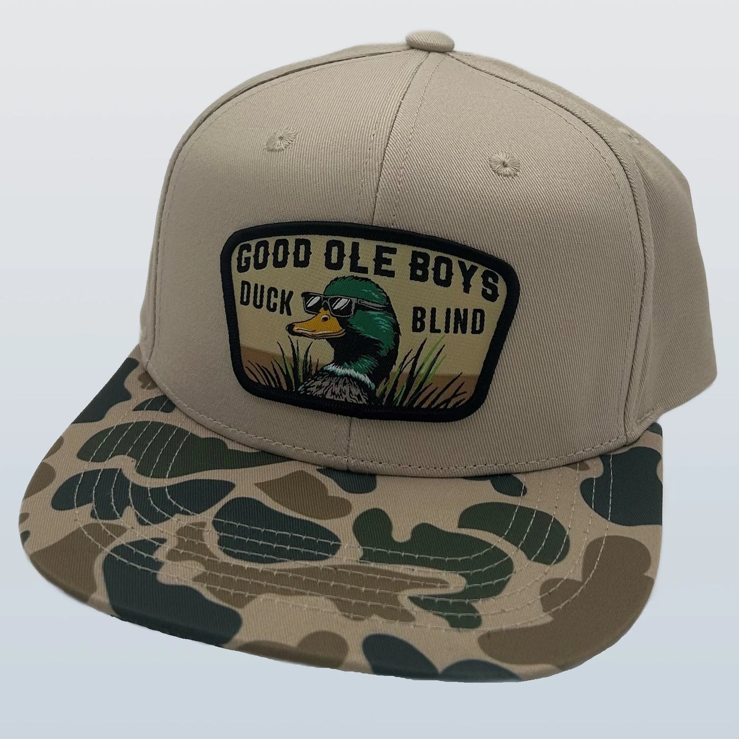 GOB Duck Blind Patch - Beige/Old School Camo