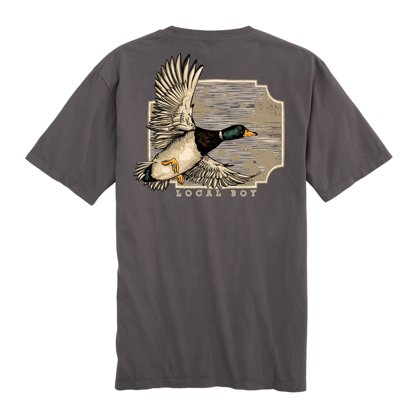 Toddler Greenhead Flight T-Shirt - Grey