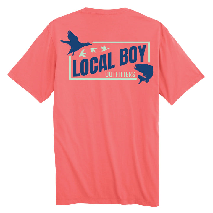 Cast & Blast 2.0 Tee - Coral
