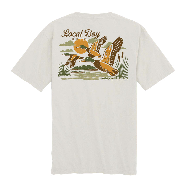 Mallard Trio SS Tee - Silver