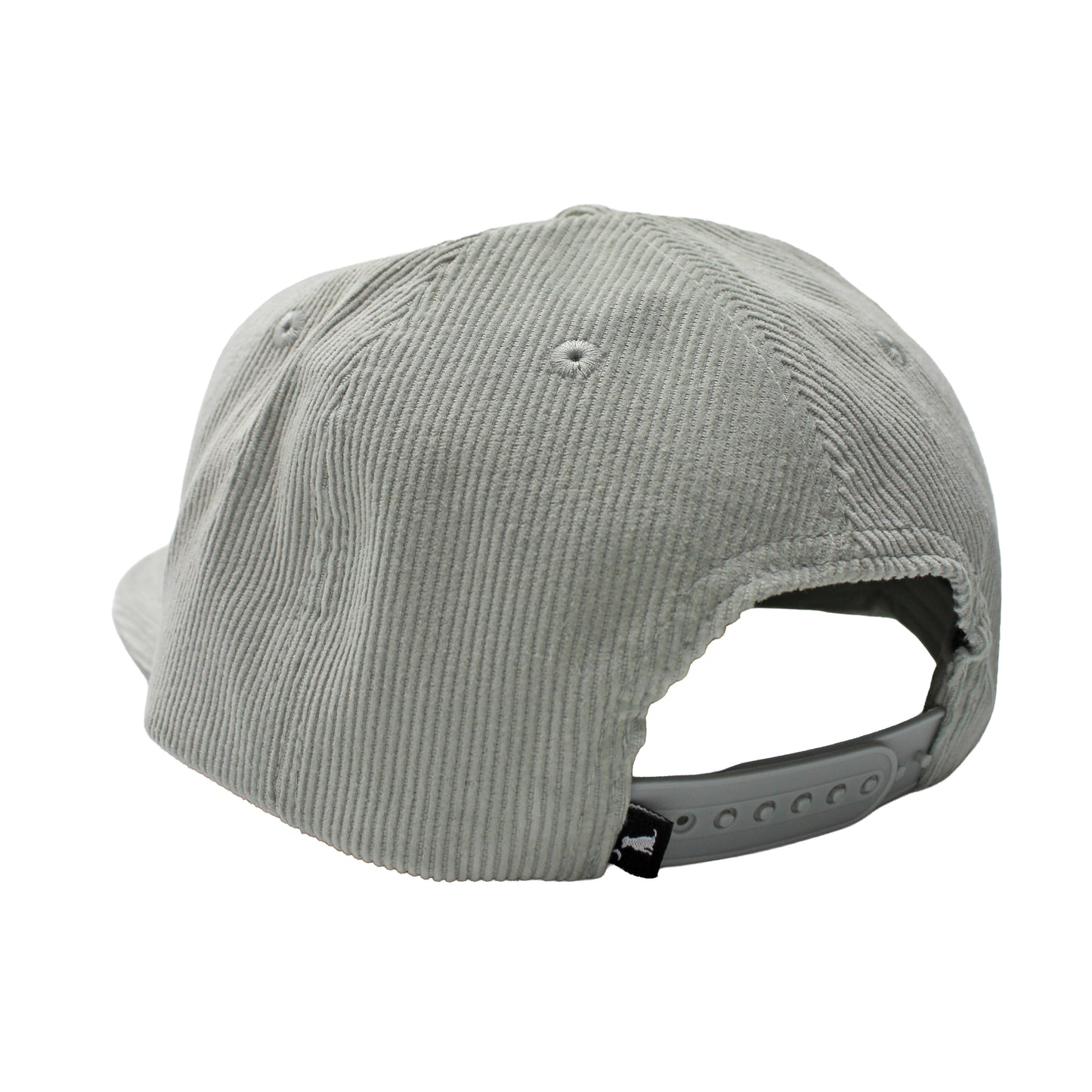 Feather Arch Corduroy Hat - Mist Grey