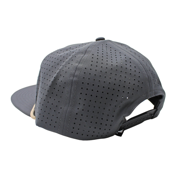 Brush Camo Mark Perforated LP Rope Hat - Charcoal