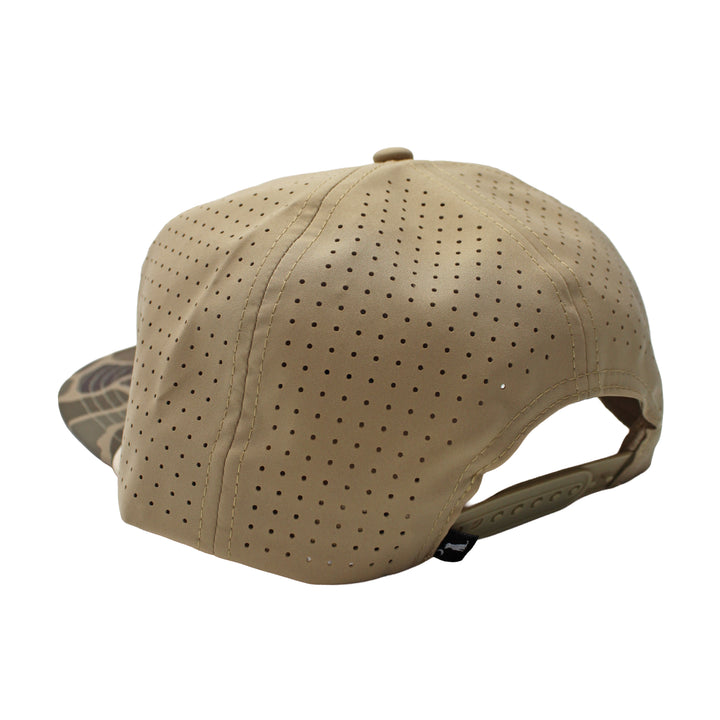Ascent Patch Perforated LP Rope Hat - Khaki & Brush Camo
