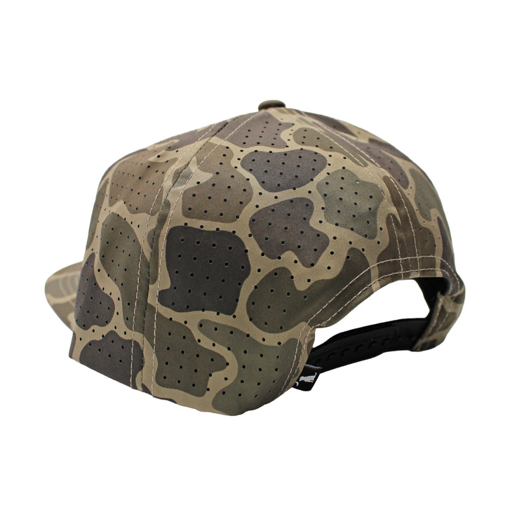 Mark Script Perforated Rope Hat - Brush Camo