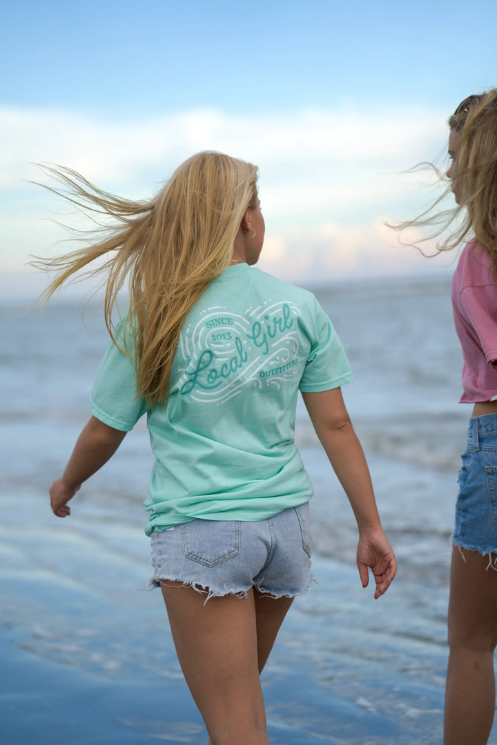LG Ocean Wave SS Tee - Island Reef
