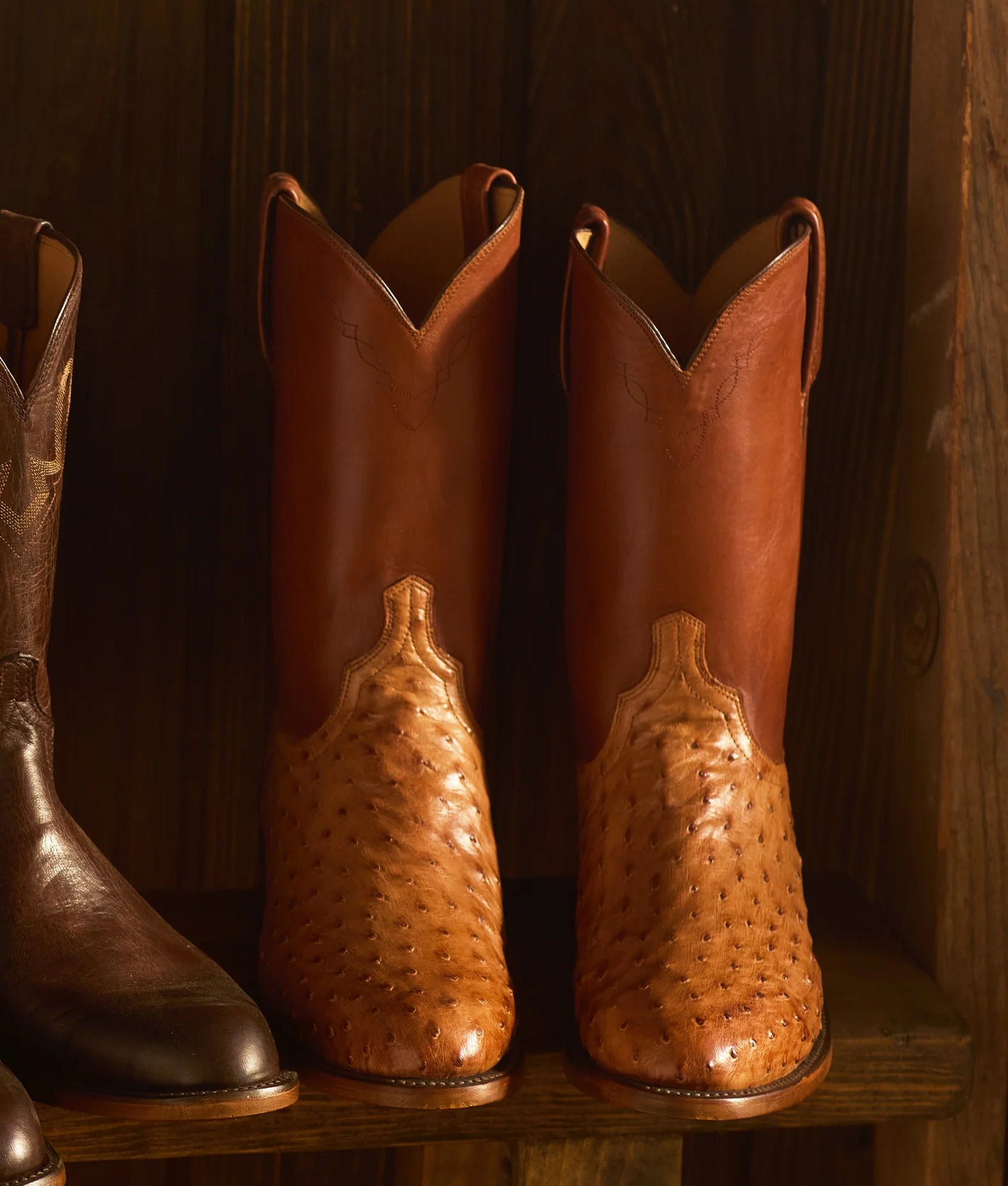 Zane Boot - Barnwood + Tan