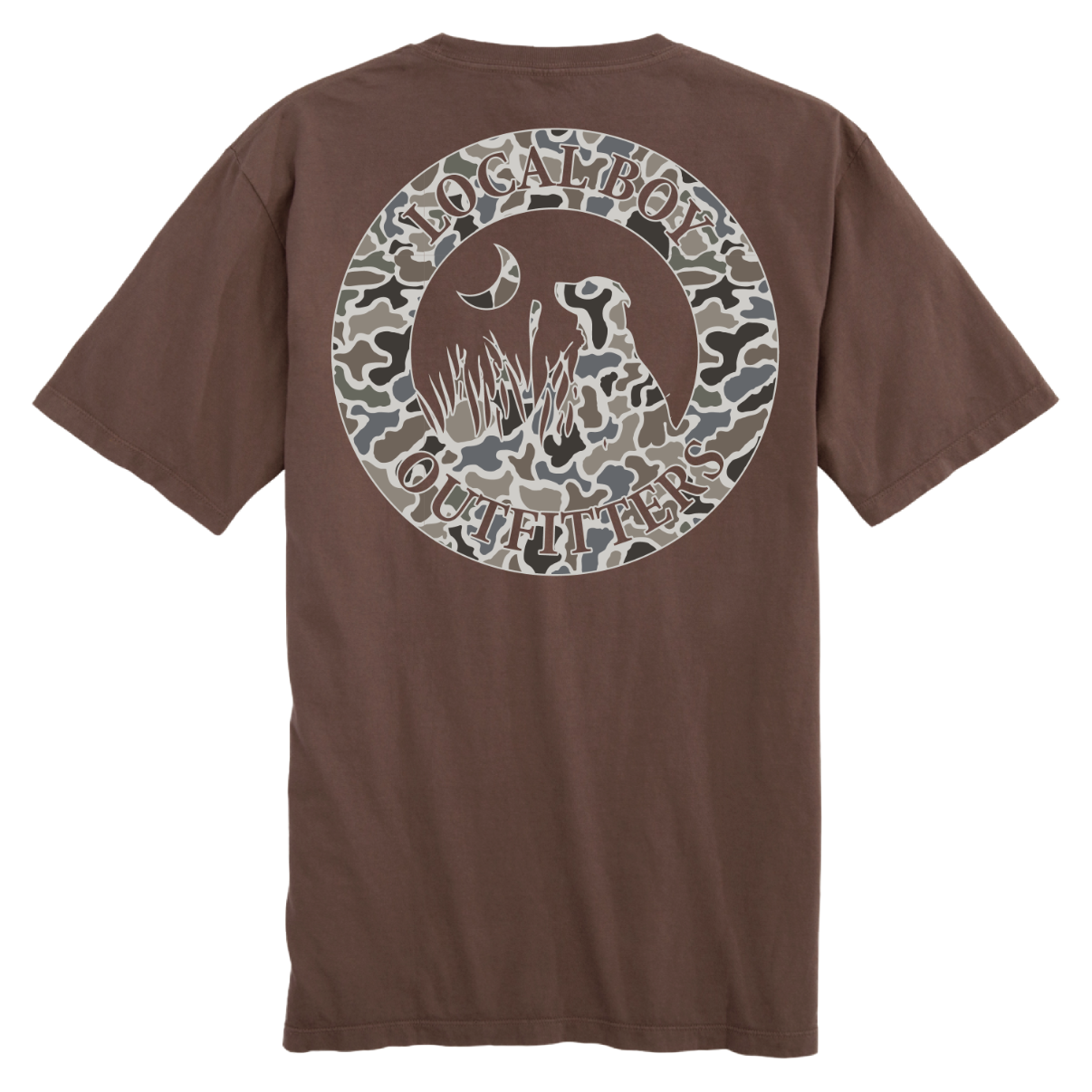 Original Localflage SS Tee - Espresso