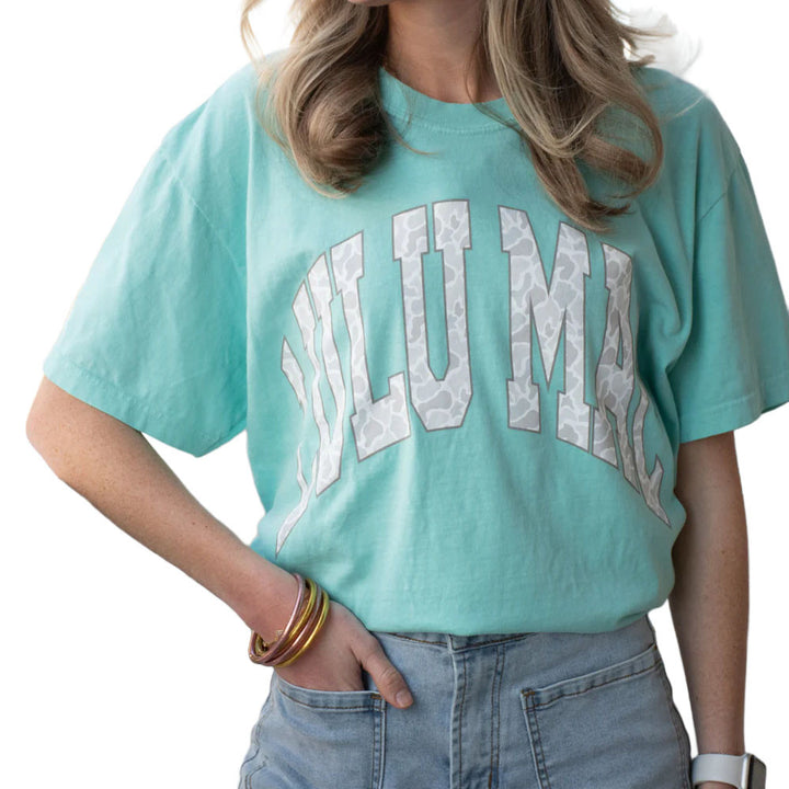 Camo Logo Tee - Chalky Mint