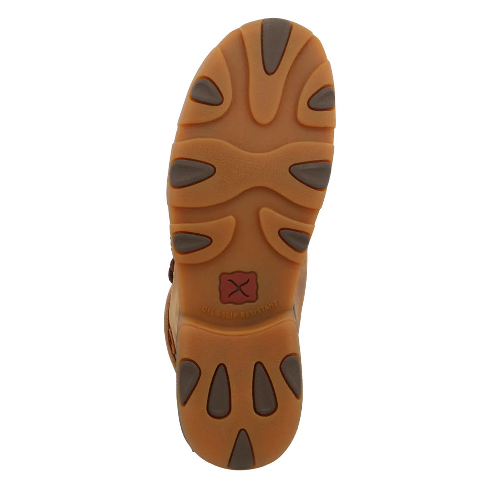 Work Chukka Driving Moc - Tan & Spice