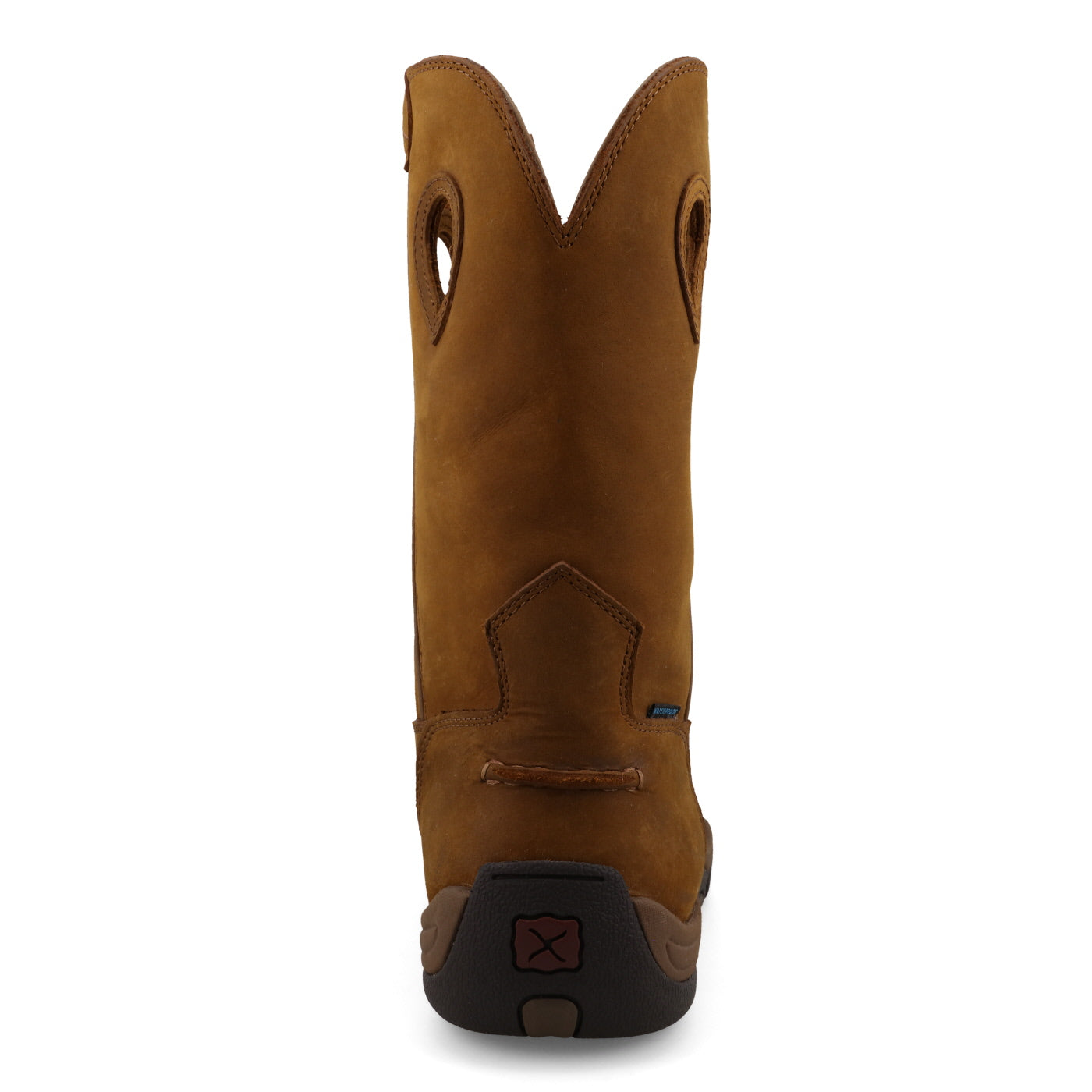 11" Pull On Nano Toe Hiker Boot - Distressed Saddle