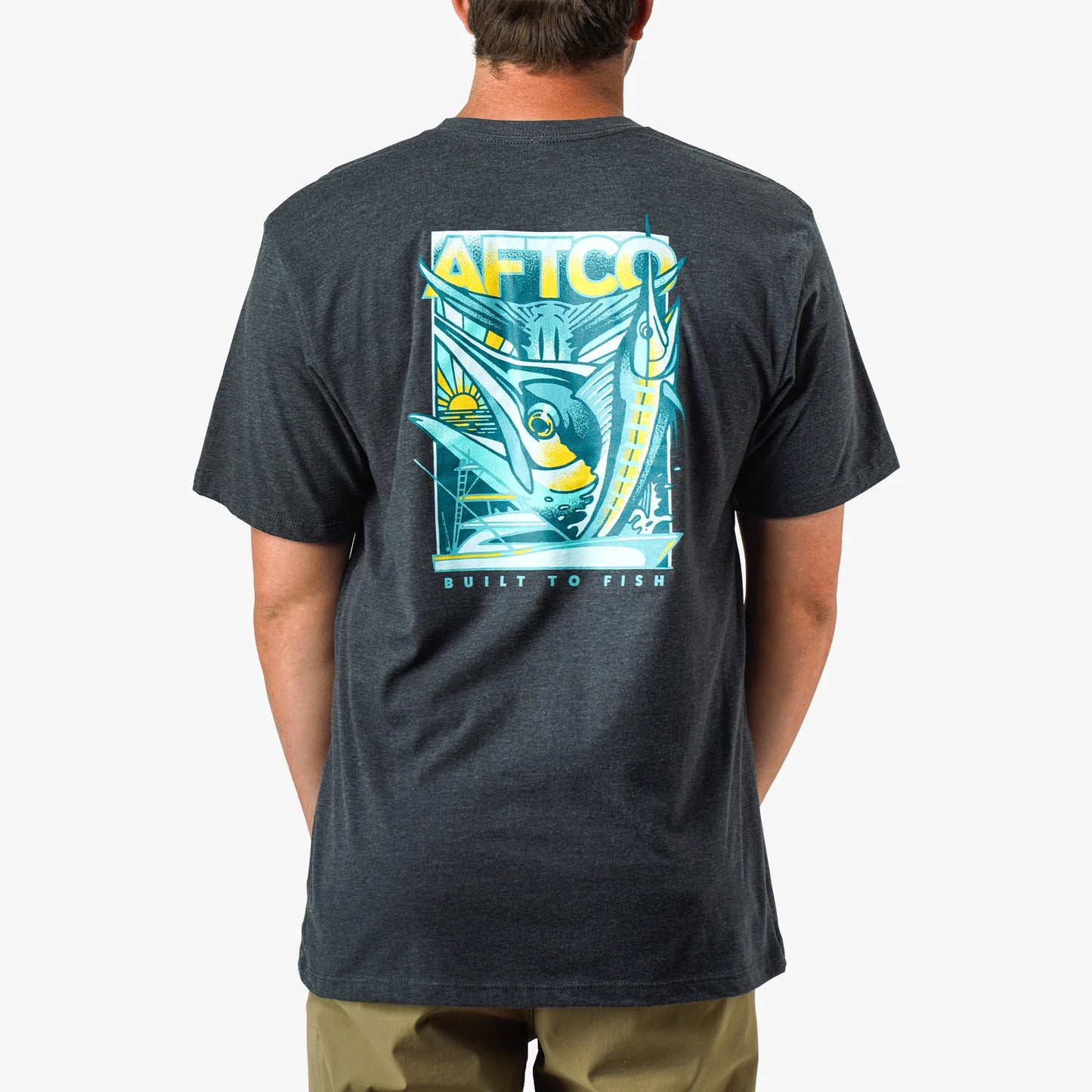 Billed SS Tee - Charcoal Heather