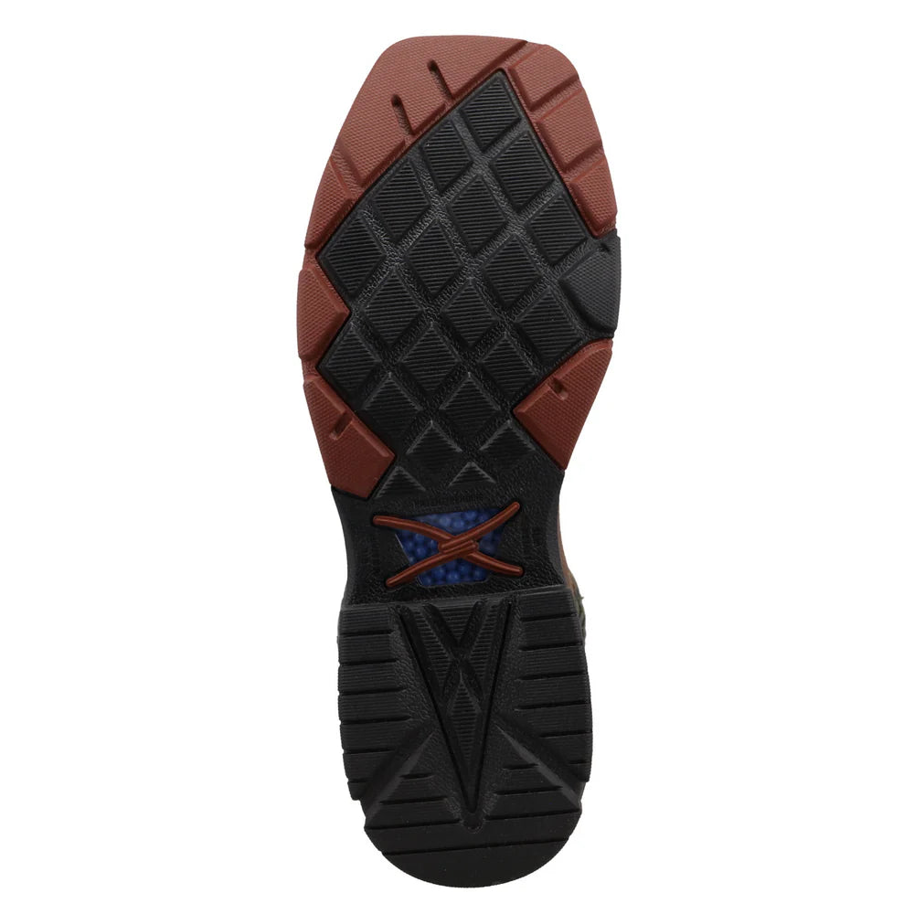 12" Western Nano Composite Toe - Lion / Dark Olive