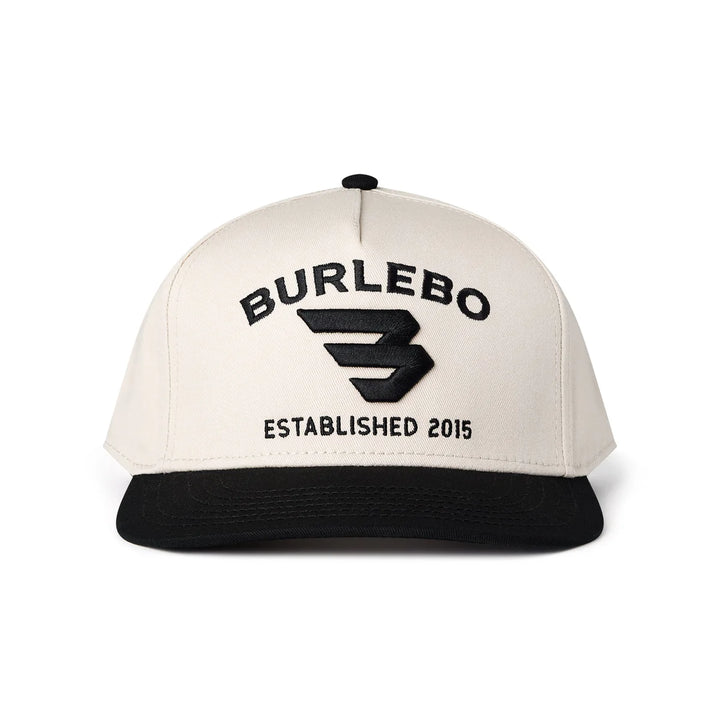Cap - 3D Flying B Logo - Cream/Black