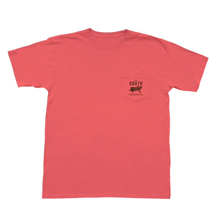 The Boykin SS Tee - Nantucket Red