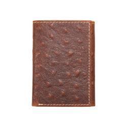 Nocona Trifold Ostrich Print Wallet