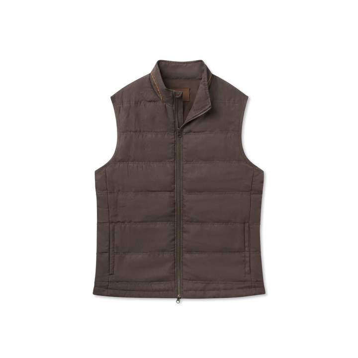 Huntsville Quilted Vest - Charcoal Gray