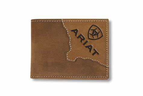 Bifold Two-Tone Leather Wallet