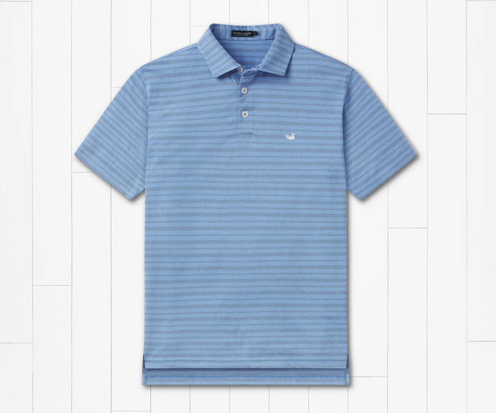 Brunswick Heather Polo French Blue