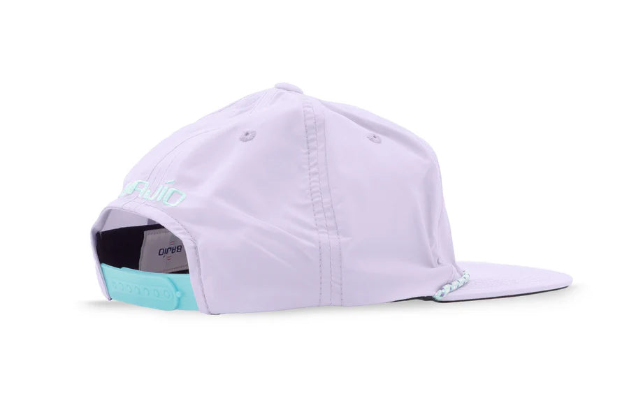 Permit Flat Brim Performance Hat - Lavender