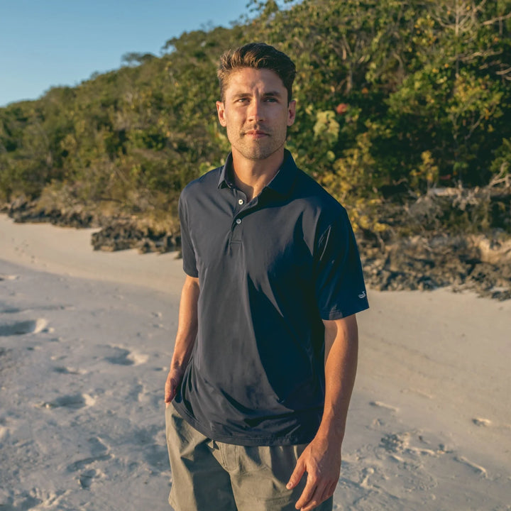 Santa Clara Performance Polo Navy