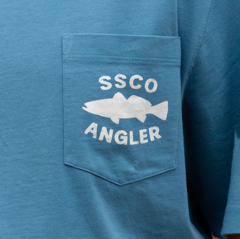 Flood Tide Camo Tee SS - Nautical Blue