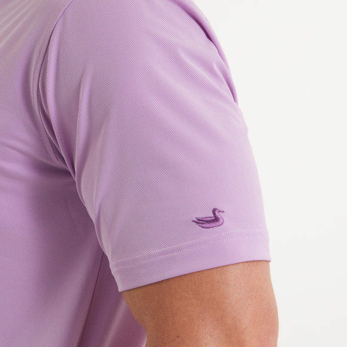Varsity Performance Polo - Wharf Purple